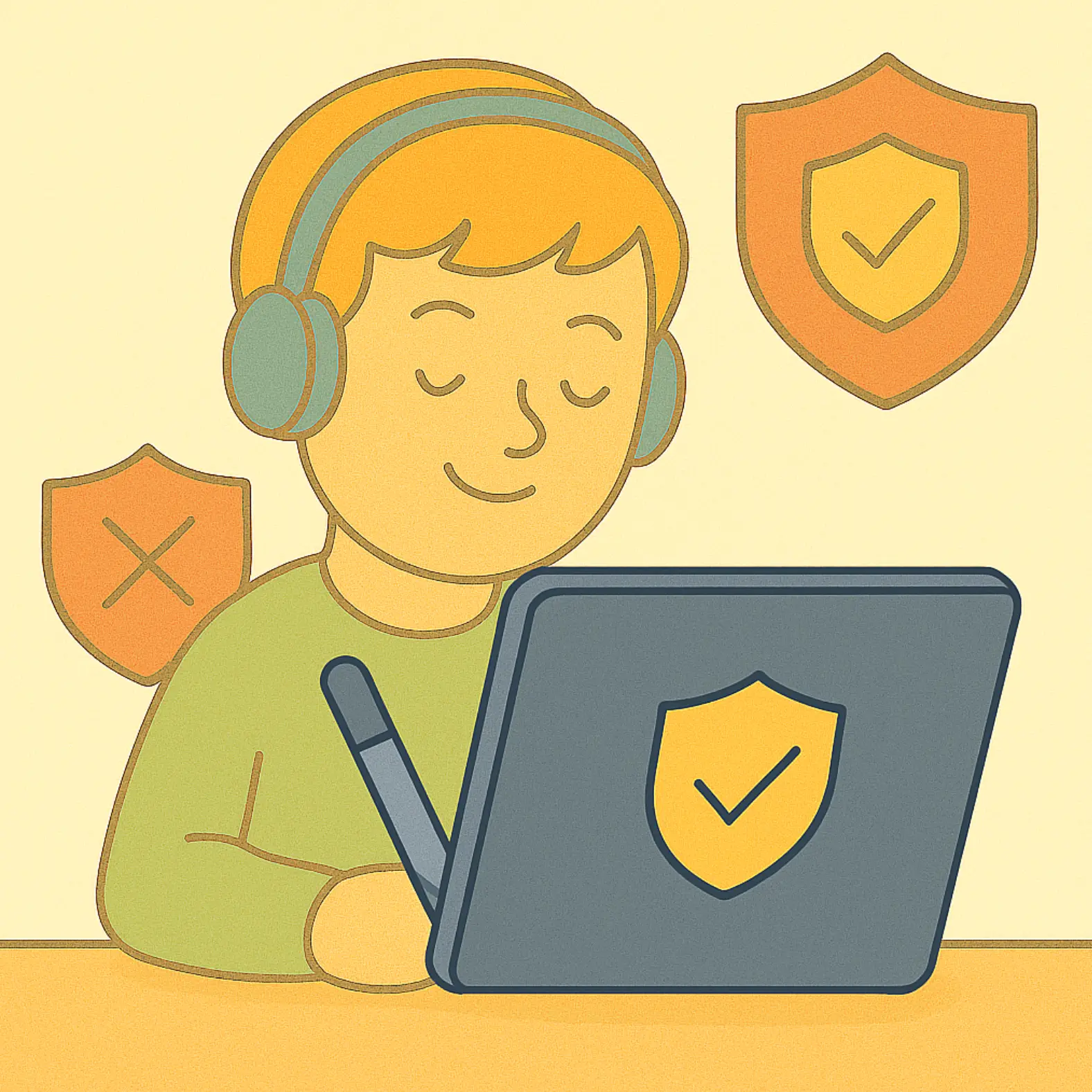 Safe content filtering for children
